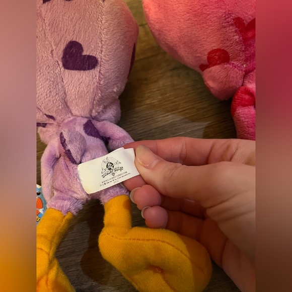 Lot of 2 NWT NANCO Looney Tunes Heart Tweety Mini Plush - Picture 9 of 9